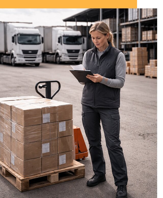 Доставка грузов из Европы к дверям клиента от 12157 руб