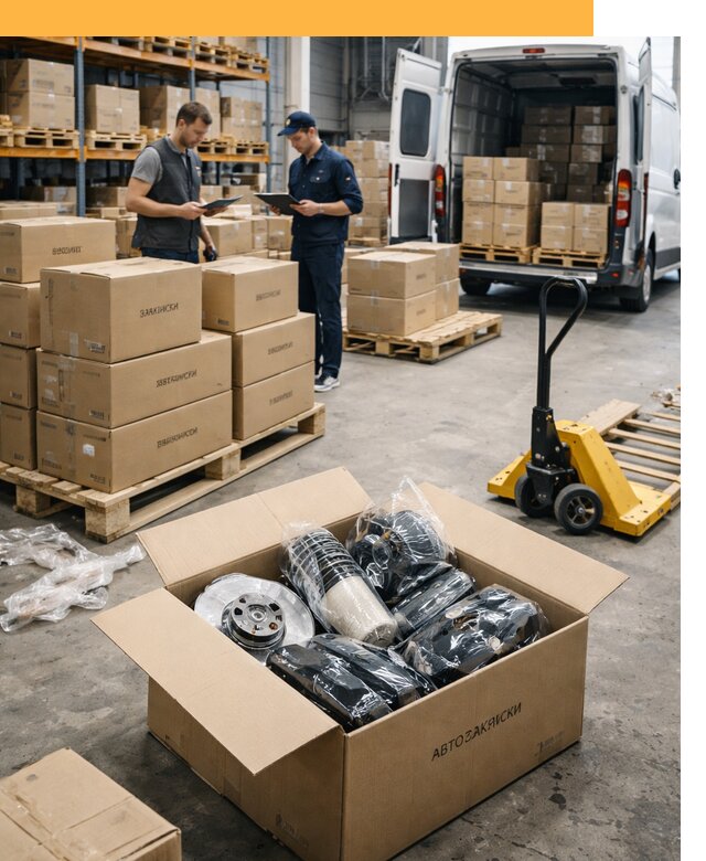 Доставка автозапчастей из Европы от 12664 руб быстро и надёжно