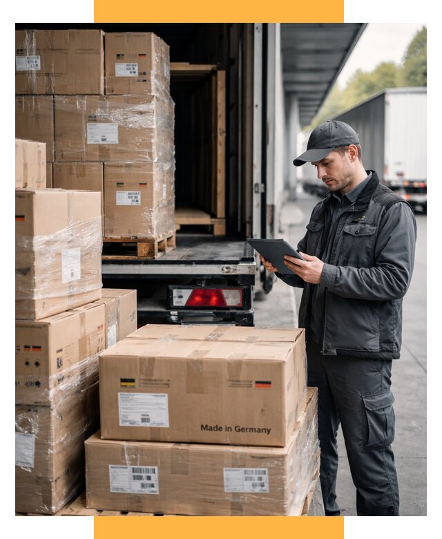 Доставка грузов из Германии от 45590 р. быстро - СетСервис-Нгн