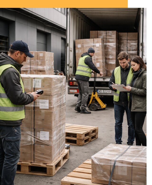 Доставка грузов из Польши: морем, авто и авиа от 7598