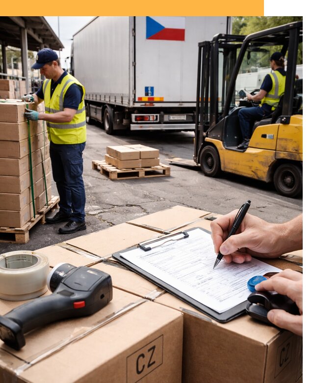 Доставка грузов в Чехию от 35459 руб, международные перевозки