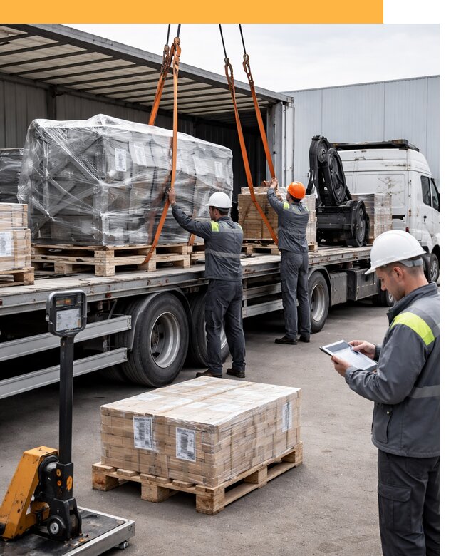 Перевозка крупного оборудования по миру от 30393 руб