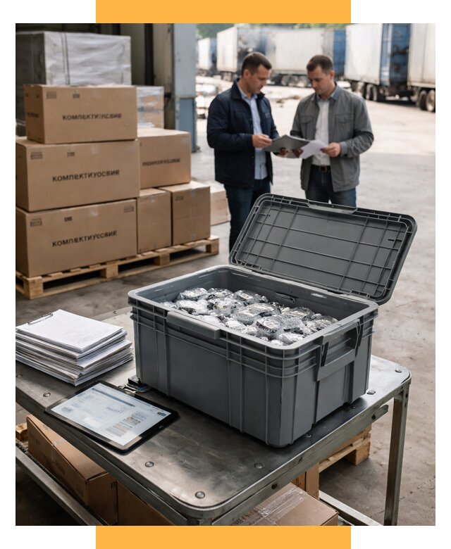 Перевозка комплектующих из Китая от 6585 р. | СетСервис-Нгн