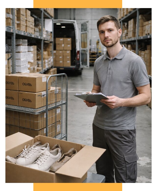 Доставка обуви из Китая и Турции от 4559 р. СетСервис-Нгн