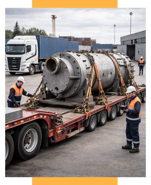 Перевозка тяжеловесных грузов под ключ от 151965 р. | СетСервис-Нгн