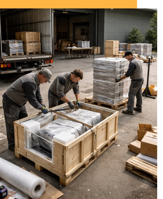 Перевозка выставочных грузов по миру от 25328 руб за м2 с таможней