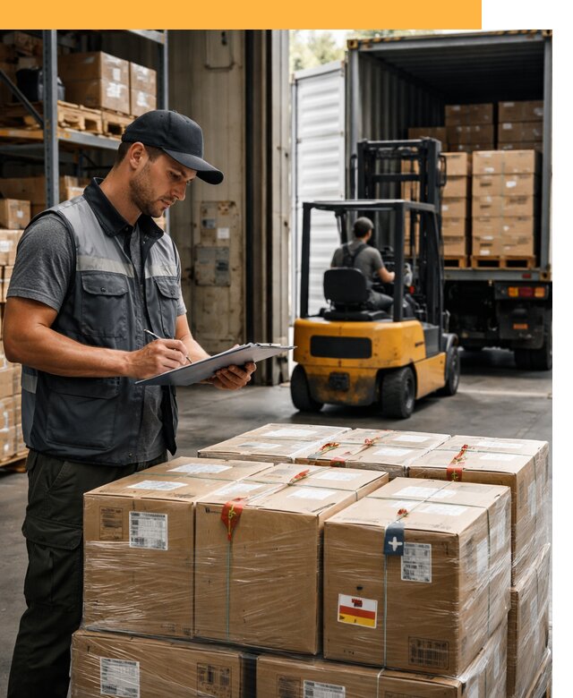 Реэкспорт товаров с таможенным оформлением и доставкой от 12157