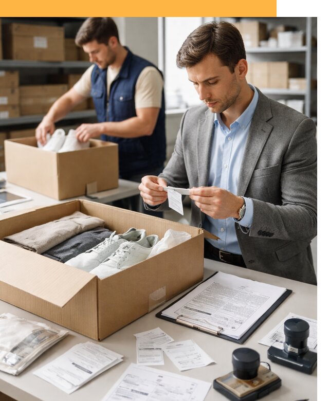 Таможенное оформление одежды и обуви по выгодной цене от 6585 руб