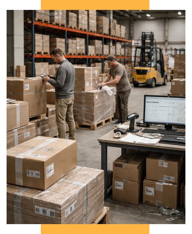 Склад консолидации в Европе от 6585 р., услуги СетСервис-Нгн